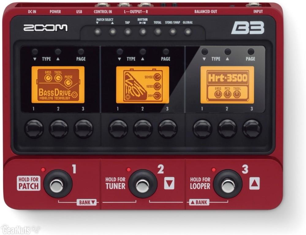 Pedal Multiefecto e Interface Zoom B3 en La Serena - Imagen 1