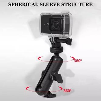 360 Motorcycle Action Camera Mount Bracket | Rearview … in Singapore - Image 1