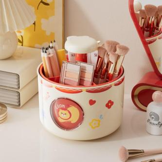 360° Multifunctional Pen Holder Student Desktop Storage Box … in Singapore - Image 1