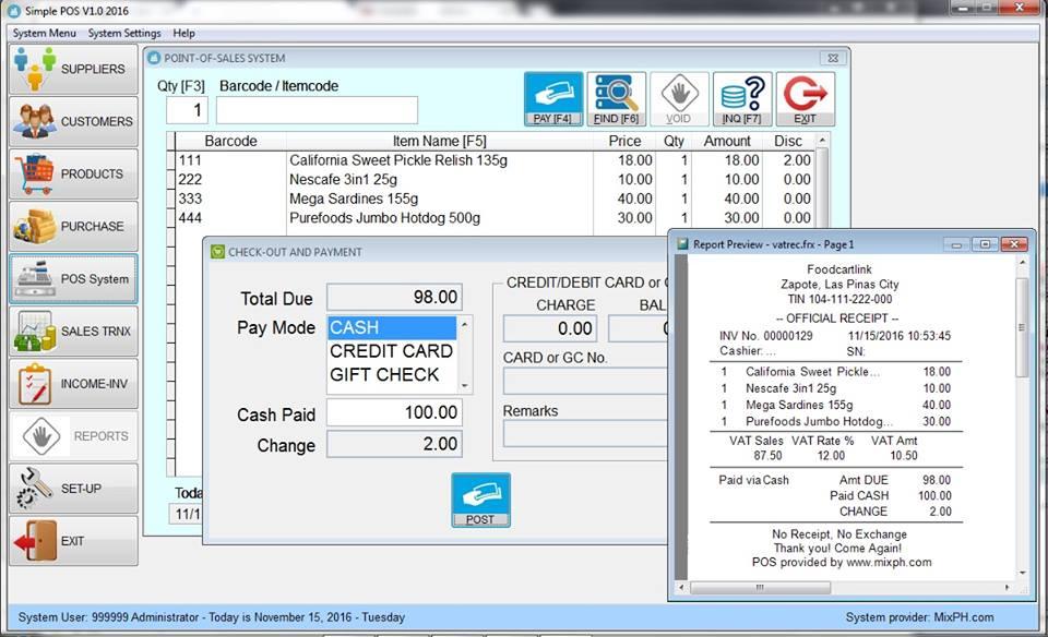 Stock and Inventory Management with POS System Package in Apalit - Image 3