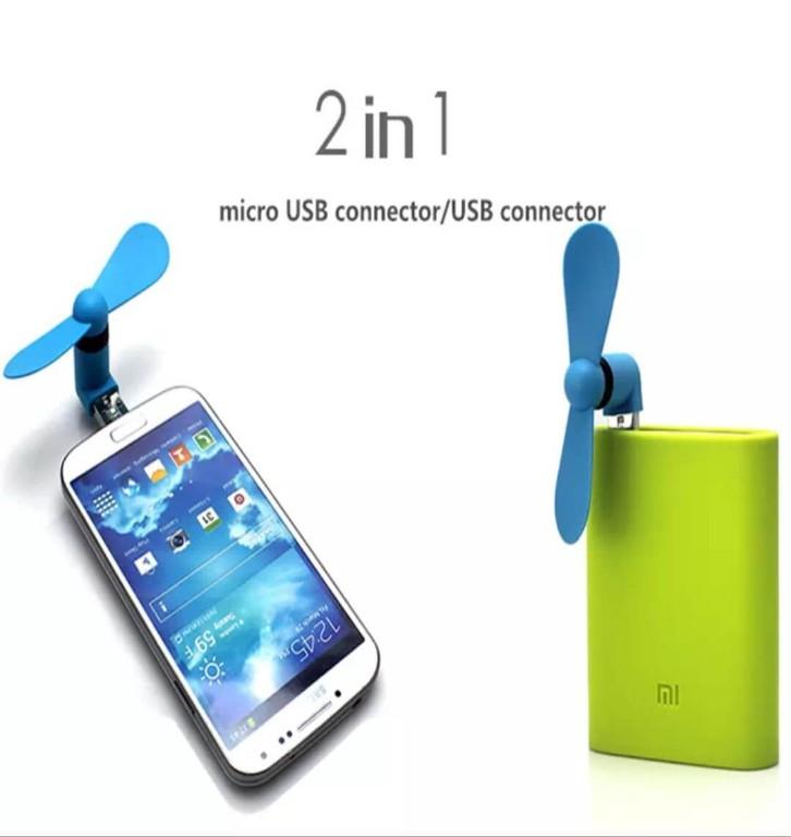 MICRO-USB And USB Port Powered Fan For Android in Port Harcourt - Image 1