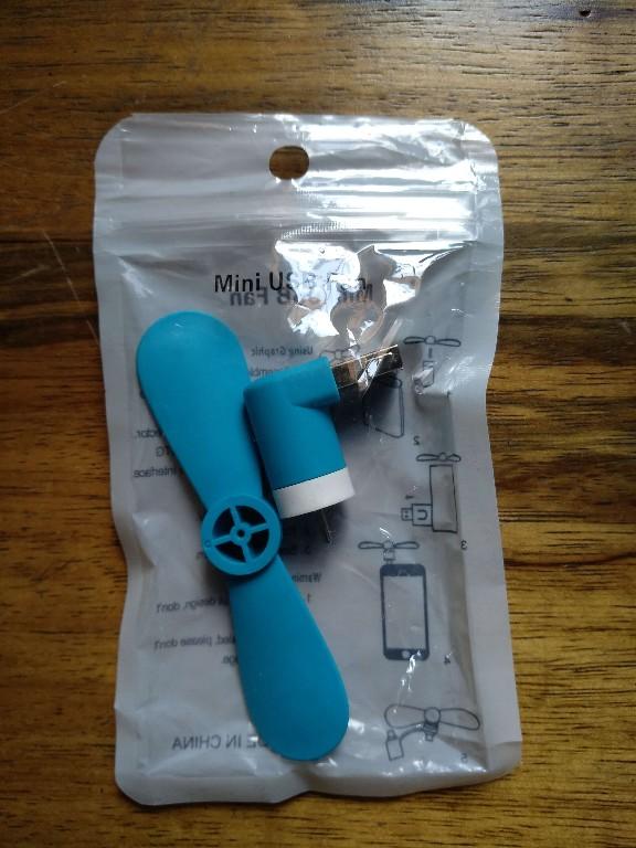 MICRO-USB And USB Port Powered Fan For Android in Port Harcourt - Image 2