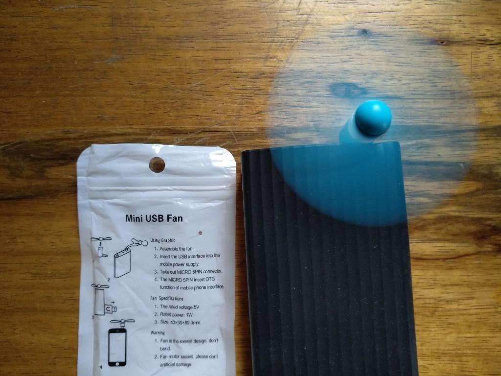 MICRO-USB And USB Port Powered Fan For Android in Port Harcourt - Image 3
