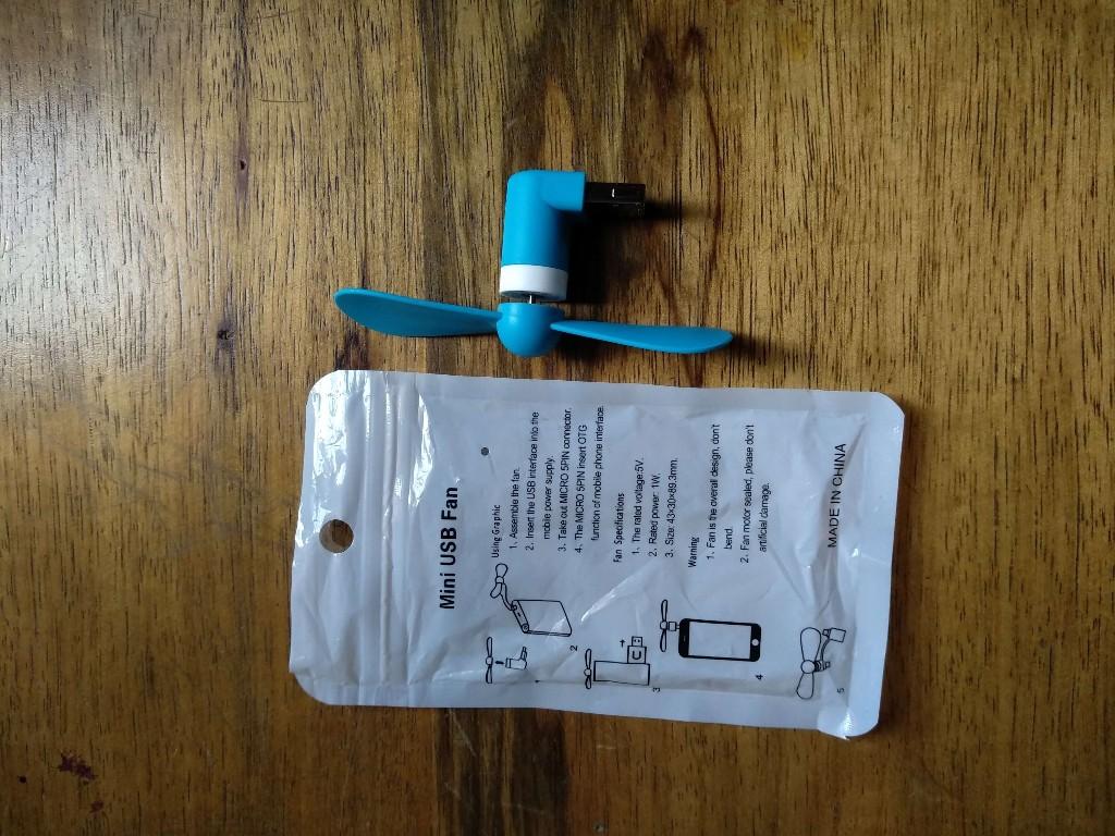 MICRO-USB And USB Port Powered Fan For Android in Port Harcourt - Image 5