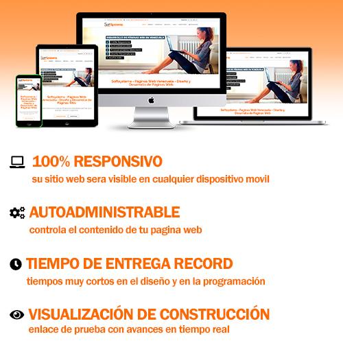 Sitios Web - Páginas Web - Full Responsive - Administrable en Caracas - Imagen 6
