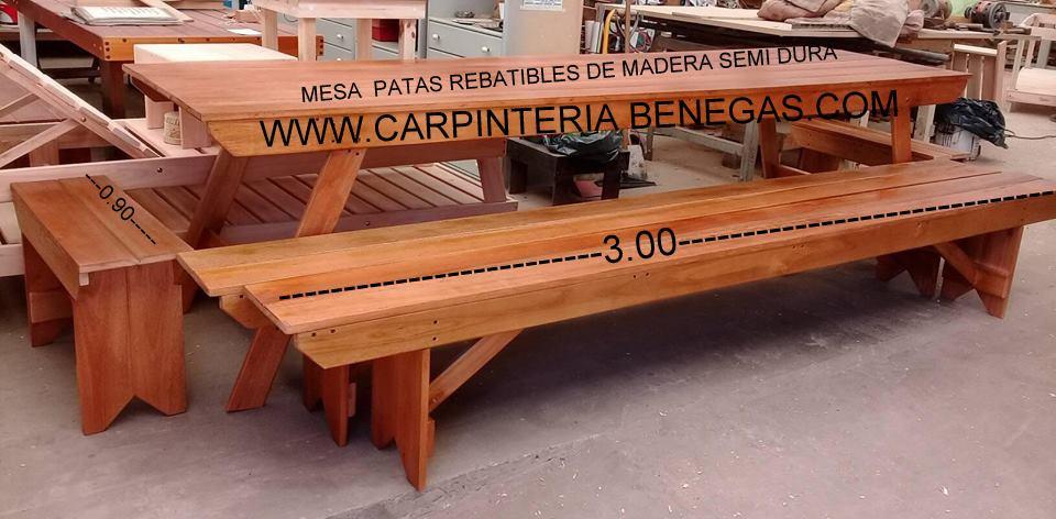 MESA MAS DOS BANCOS EXTERIOR en Mar del Plata - Imagen 5