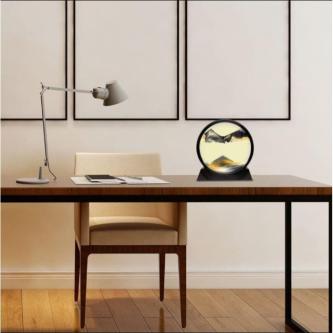 3D Desert Quicksand Clock Decorative Table Display … in Singapore - Image 1