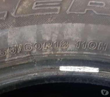 4 neumáticos Bridgestone dueller 265-60.R18 HT en Santiago de Chile - Imagen 3
