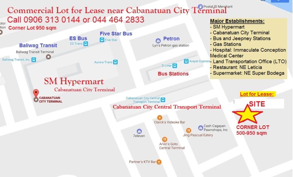 Commercial Lots for Rent in Palayan City - Image 3