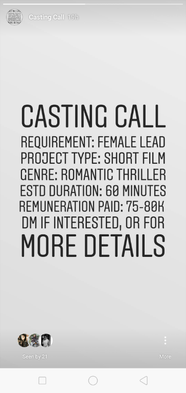 CASTING CALL FOR FEMALE LEAD in Thane - Image 2