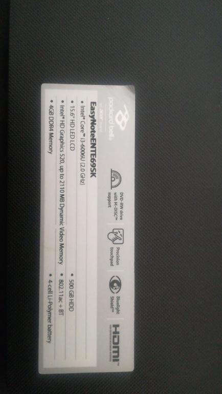 Packard bell (Intel Core i3) in Kempton Park - Image 5