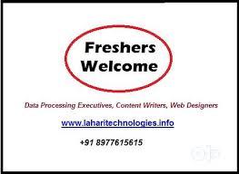 Data Processing Executives Jobs in Lahari Technologies in Kothaguda - Image 1