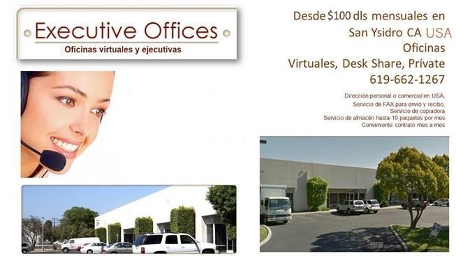 SE RENTAN OFICINAS VIRTUALES EN SAN YSIDRO CA en Tijuana - Imagen 2
