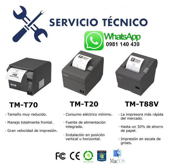 Reparo Impresora Termica Epson Tm T20 en Coronel Oviedo - Imagen 3