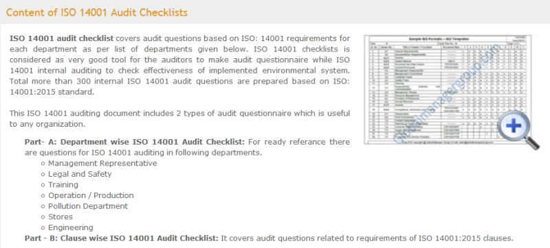 ISO 14001 Audit Checklist in Hayward - Image 1