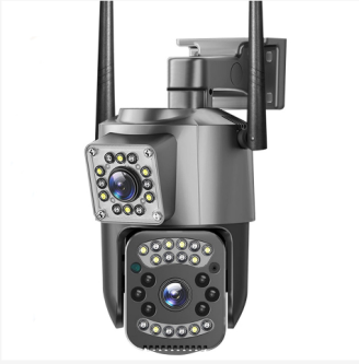 4G Sim Supported Dual Lens PTZ IP Camera in Dhaka - Image 1
