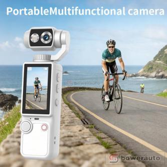 4K Action Camera Rotating Lens Handheld Camcorder with … in Singapore - Image 1