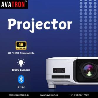 4K Ultra Short Throw LED Projector | Avatron in Thane - Image 2