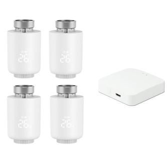 4Pcs Tuya Zigbe Smart Thermostat Radiator Valve Temperature … in Sydney - Image 1