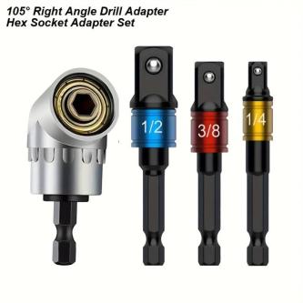 4pcs/Set, Impact Grade Power Hand Tools, Driver Sockets Adapter in Niagara Falls - Image 9