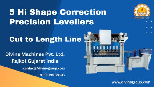 5 High Precision Leveller Shape Correction Machine Manufacturer in Rajkot - Image 1