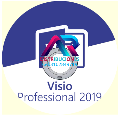Profesional Visio 2019, envió gratis. en Bogotá - Imagen 1