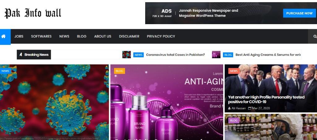 Website Design (Blogger) in Islamabad - Image 1