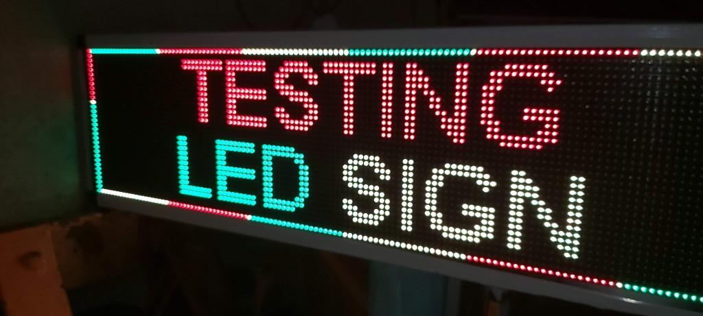 Programmable RGB (Triple Led) Scrolling, Adjustable Speed Adsign in Mississauga - Image 3