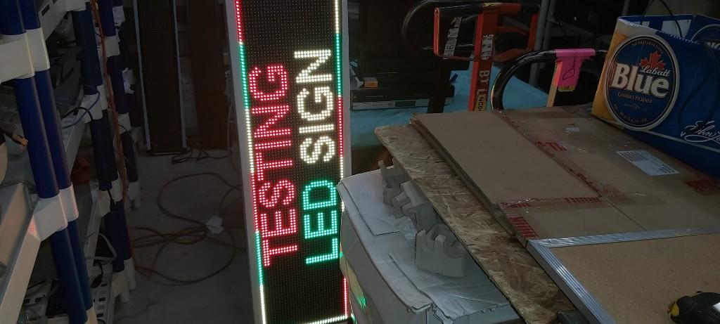 Programmable RGB (Triple Led) Scrolling, Adjustable Speed Adsign in Mississauga - Image 4