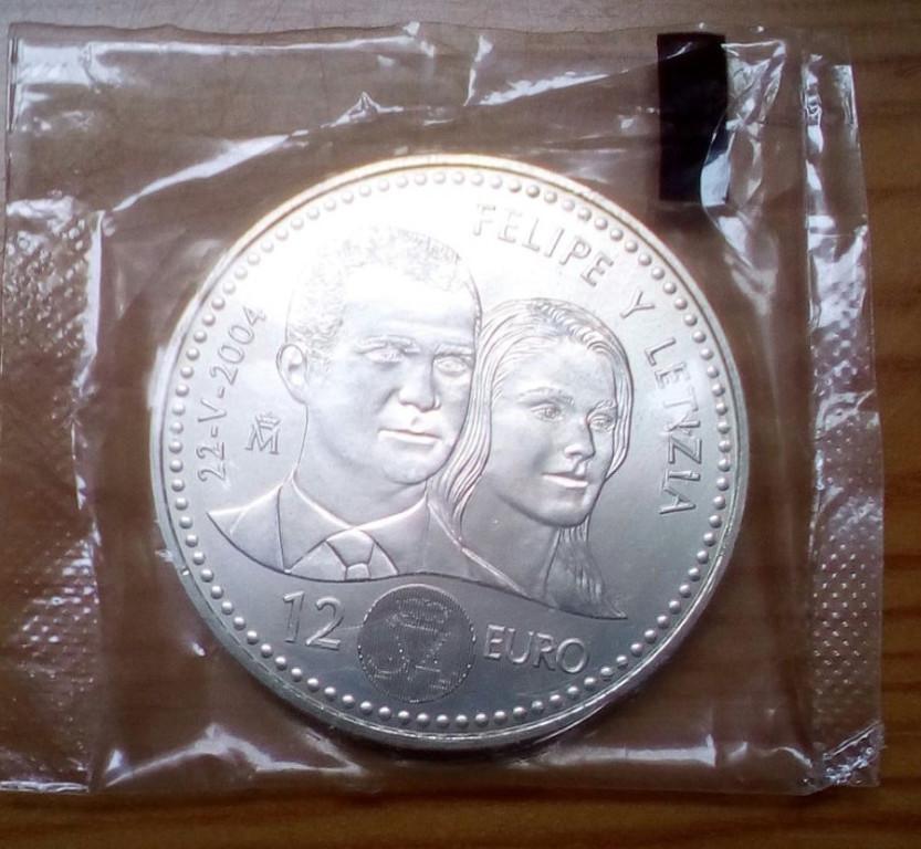 MONEDAS PLATA 12 EUROS en Madrid - Imagen 4