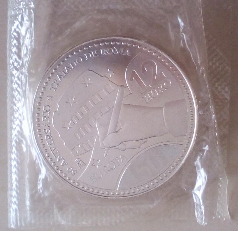 MONEDAS PLATA 12 EUROS en Madrid - Imagen 6