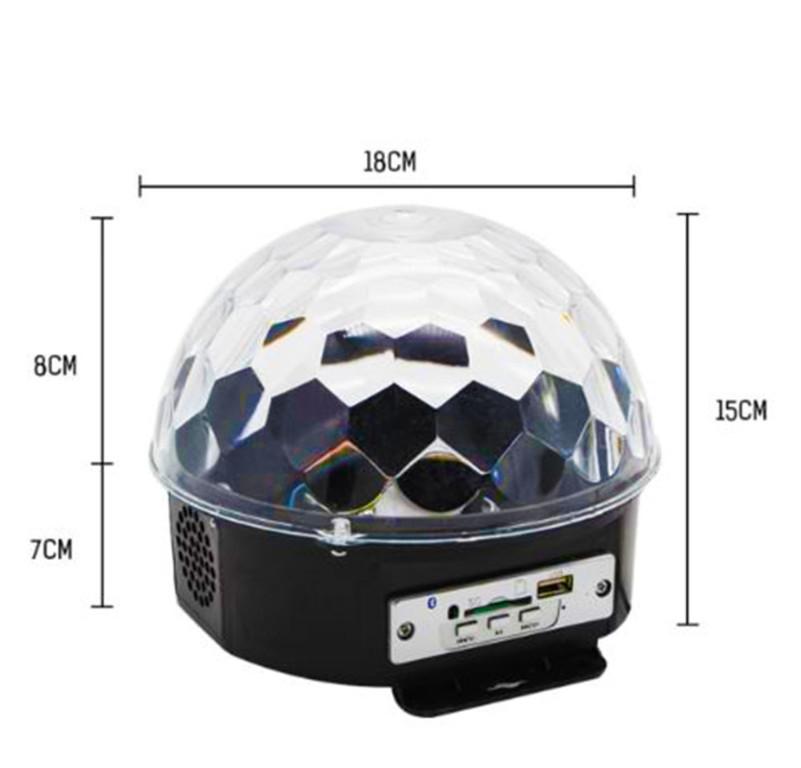 BOLA DE DISCO LED RITMICA USB, APOLLETA LED, FOCO MP3 1008 3- en Santiago de Chile - Imagen 1
