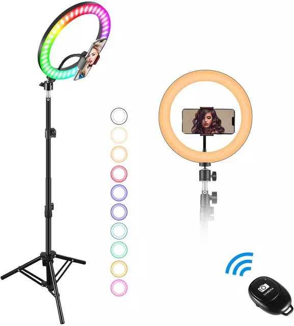 18 RGB Ringlight with 2m tripod in Accra - Image 2