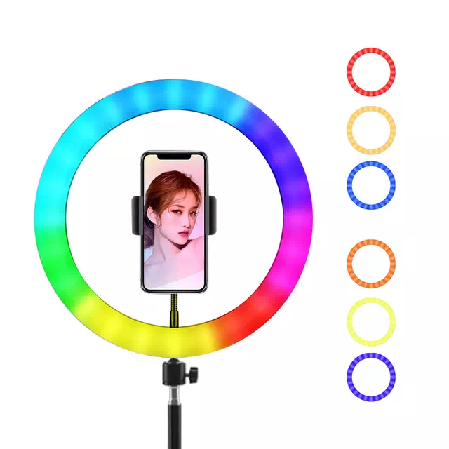 18 RGB Ringlight with 2m tripod in Accra - Image 3
