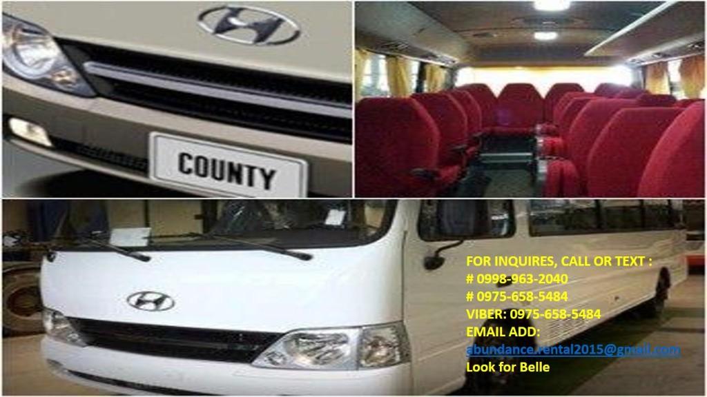 COASTER FOR RENT & SHUTTLE SERVICE in Lower Bicutan - Image 1