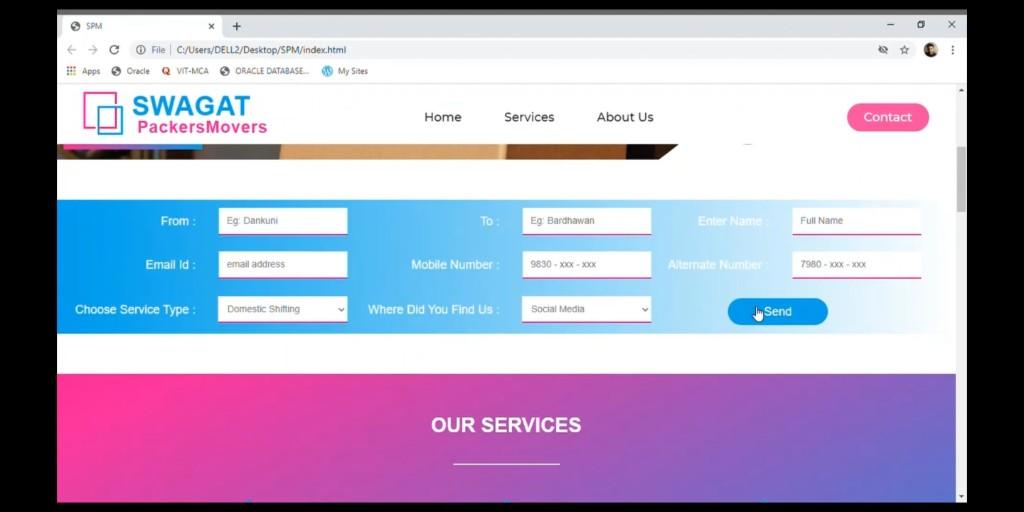 Website design in Agarpāra - Image 2