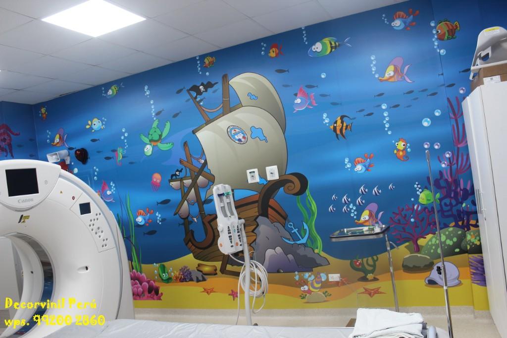 DECORACION DE HOSPITALES Y CLINICAS PEDIATRICAS en Lima - Imagen 1