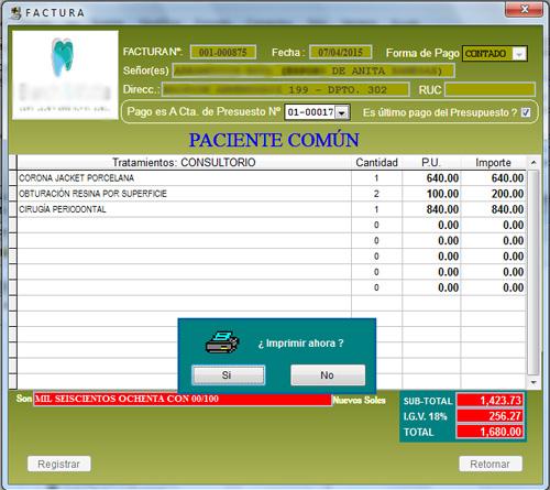 SOFTWARE SISTEMA PARA FACTURACIÓN DENTAL en Lima - Imagen 7