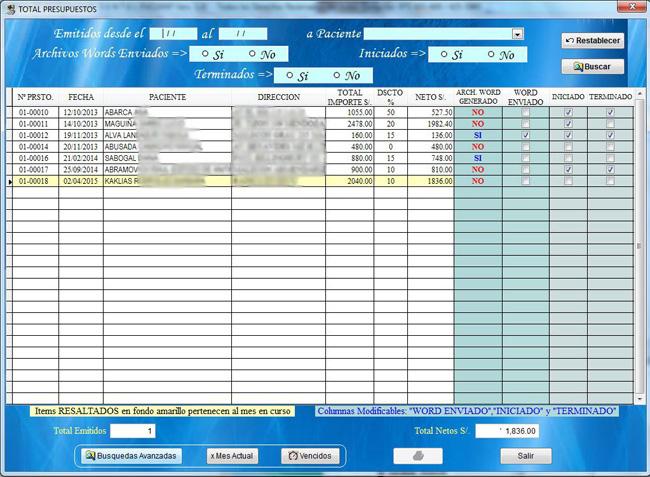 SOFTWARE SISTEMA PARA FACTURACIÓN DENTAL en Lima - Imagen 8