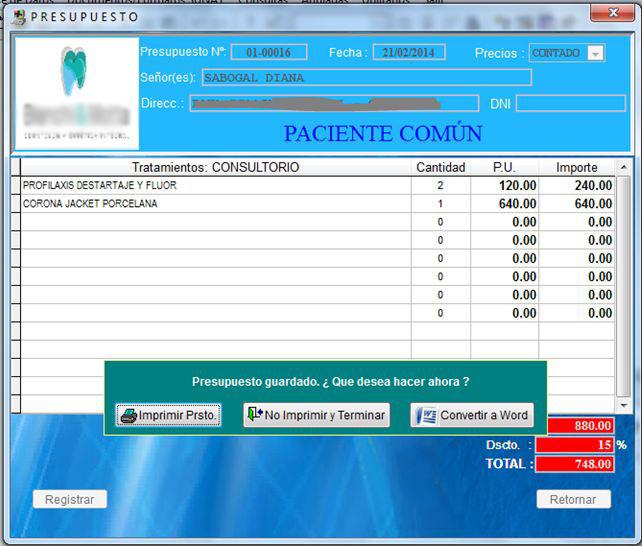 SOFTWARE SISTEMA PARA FACTURACIÓN DENTAL en Lima - Imagen 9