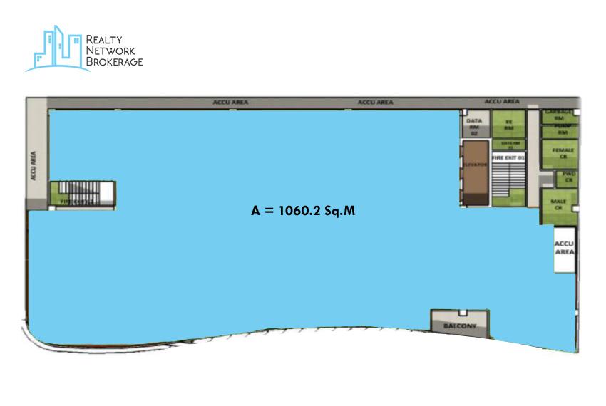 1060 SqM Bare Office Space For Rent In Mandaue in Cebu City - Image 2