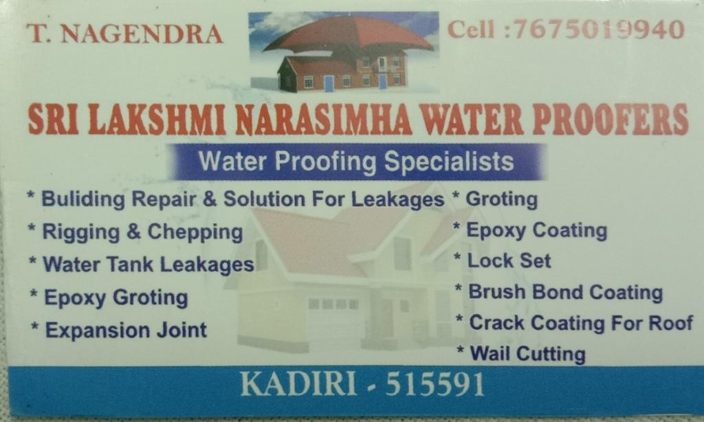 SLN WATERPROOFING in Anantapur - Image 1