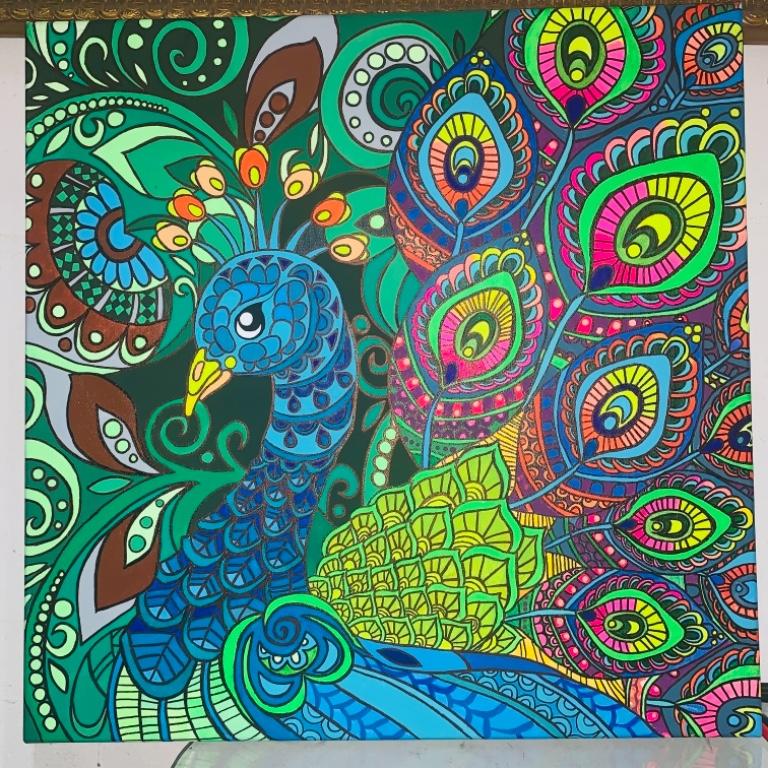 CUADROS ESTILO ZENTANGLEART en Panamá - Imagen 11