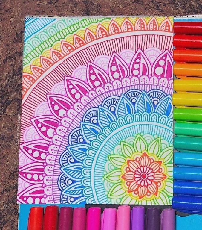 ZENTANGLE ART - DIBUJOS ESTILO MANDALA en Ancón - Imagen 10