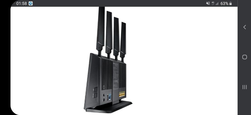 ASUS AC-68U Dual Band LTE WiFi Router in Alberton - Image 3