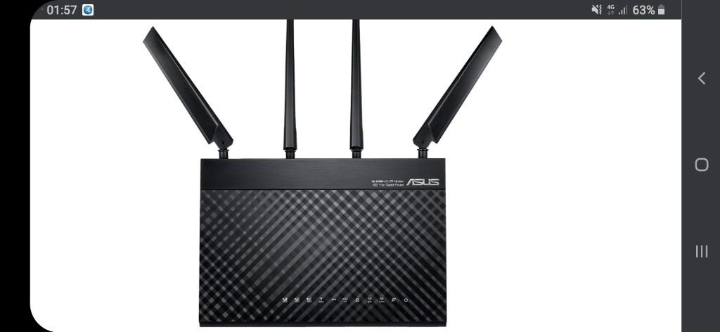 ASUS AC-68U Dual Band LTE WiFi Router in Alberton - Image 1