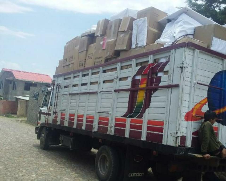 Transporte de carga en Vinto - Imagen 1