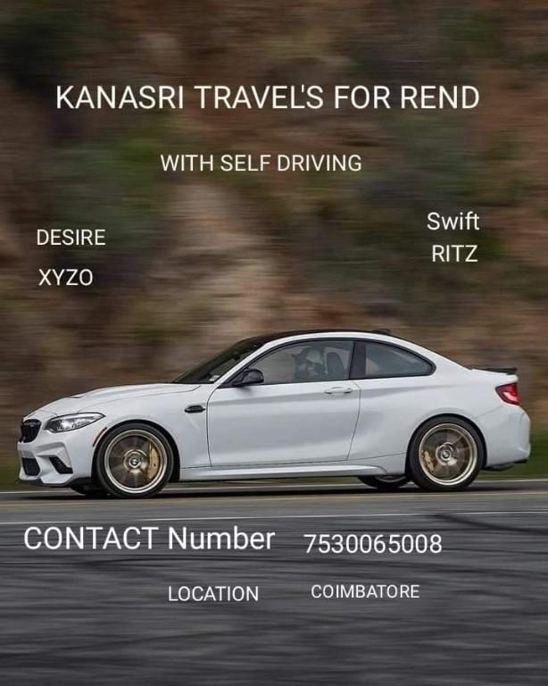Self Driving For Rent Cars Coimbatore in Peelamedu - Image 3