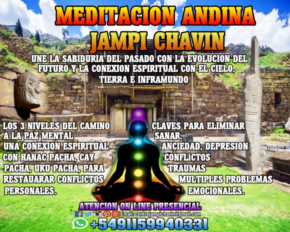 MEDITACION ANDINA JAMPI CHAVIN en Bahía Blanca - Imagen 1