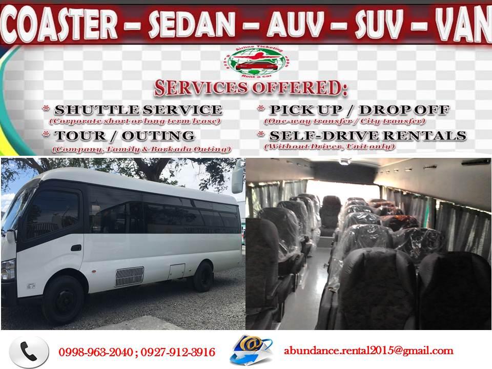 COASTER/MINI BUS FOR LEASE in Tatalon - Image 2